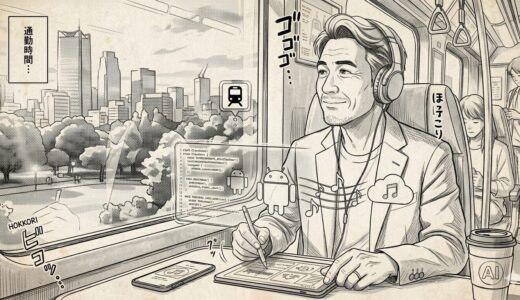 通勤時間が戻ってきた。そして僕の日常はAIでさらに加速する